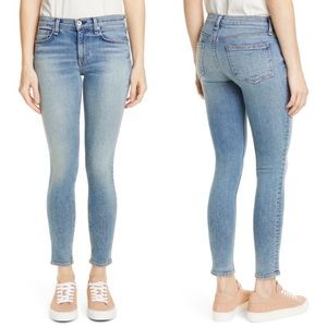 Rag & Bone Cate Mid-Rise Ankle Skinny Jeans Medium Wash Denim Women’s Sz‎ 28